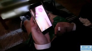 The sister who lives next door uploads masturbation videos to the Internet&quest; Three