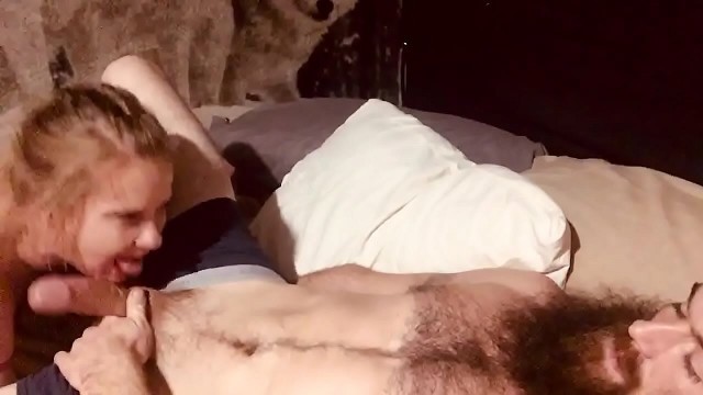 Step son gets blowjob from his stepmom for breakfast&excl;&excl;