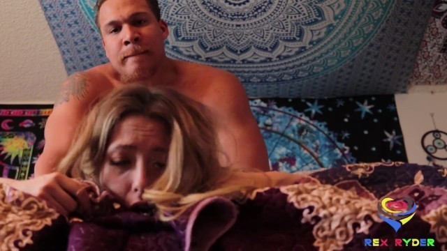 Rex Ryder XXX | "wakes me up to Fuck me and Cum on my Face" | Amateur Bedroom Sex