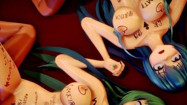 [MMD] Sanae and Tenshi Pregnancy Challenge