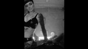 Majkelina Cat is Teasing Slave - Latex - Karma Killer