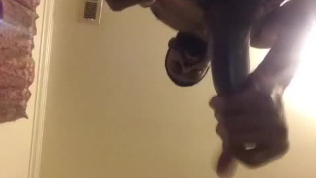 Standing BBC Masturbation