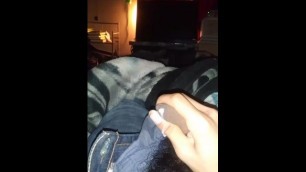 One Jerk off Sesion with me Cumming a Bit.