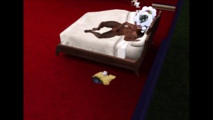 Sims 3 Girl Masterbating in her Sleep