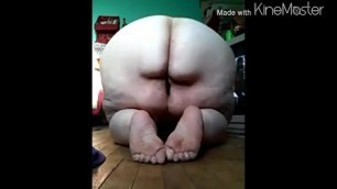 BBw Bent over Ass Joi/w Feet