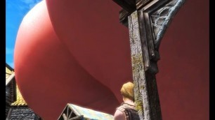 Skyrim: Giantess SSBBW. Walking, Dancing, Sitting, Combat.