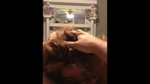 My Baby Fingering my Ass and Sucking me