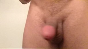 Bodybuilders Thick Cock vs Regular Condom (7.5x6)
