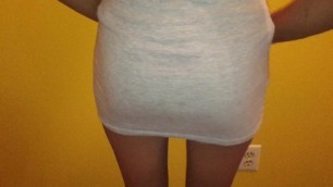 Skinny Light Skinned Girl Twerk Cute Ass
