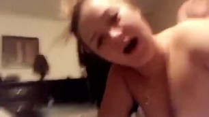 Giving it to the EX Doggy Style, Tits Swinging