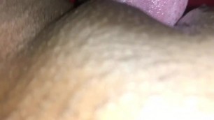 Eating Dark Skin Fat Pussy