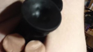 Straight Male Abused by 3 Dildos at once