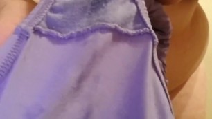 BBW Wet Stained Panties