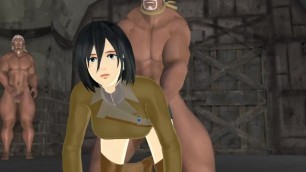 Mikasa got BLACKED by Killerbee