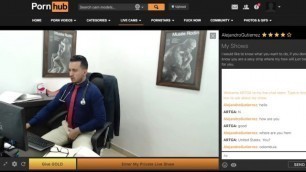 PornHub Live - AlejandroGutierrez - 05/15/2018