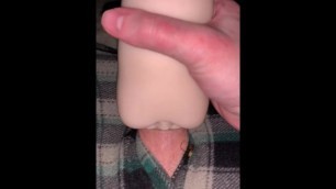 Cumming in Pocketpussy
