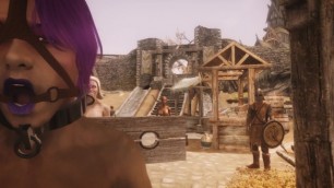 NachtStar Plays Skyrim Episode 10 (Prison Bitch)