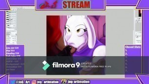 Toriel and Rip Van Winkle XXX Speed Drawing