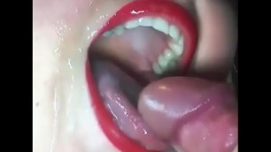 Kiarra Gordon Drinking Cum