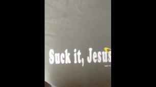 Cum on Jesus