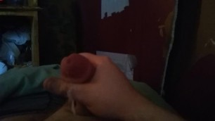 Sounding and Cum, with Fishing Rubber Worm.