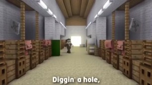 Digging Minecraft Style (HARD SEX)