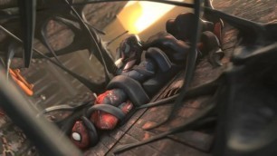She-Venom Literally Sexually Assaults Spiderman