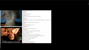Omegle Slut Sophia Play the Game and Watch Porn