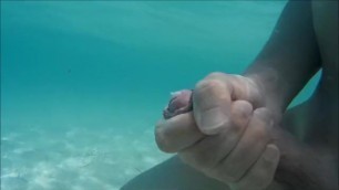 Cum in the Sea. Mallorca Paradise