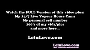 Lelu Love-Closeup Asshole Puckering with Anal Plug