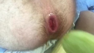 Fucking Gay Dirty Pig Slut with a Squash 2