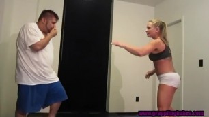 Real MMA Fighter Wrestling