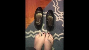 Black Flats Tease