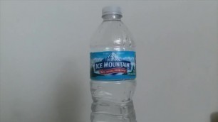 Water Bottle used as Dildo