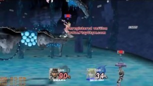 SSBB Epic Battles #26 Naked zero Suit Samus vs Master Chief