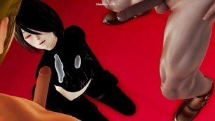 Chara Gets Overfilled (Honey Select: Undertale / Underlust)