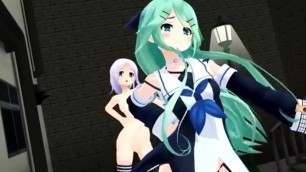[MMD] R-18 Umikaze Yamakaze