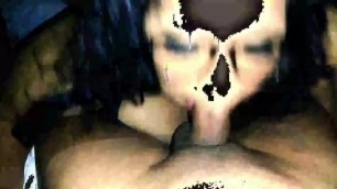 BBW Deep Throating a BBC