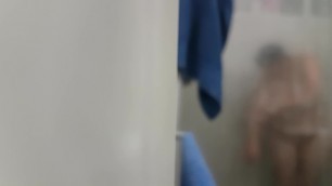 Arab Wife in Shower