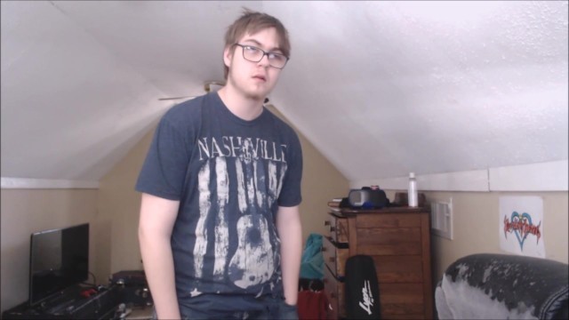 (PREVIEW) Girl comes Over.... and makes Nerdy Guy Cum