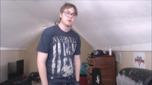 (PREVIEW) Girl comes Over.... and makes Nerdy Guy Cum