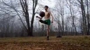 Strip keep Ups outside in the Freezing Rain