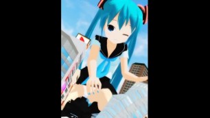 Miku Giantess Movie 6 (Added Sound FX)