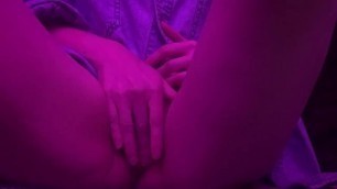 Masturbating and Feeling Playful while Teasing Daddy