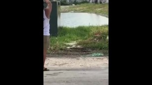 Outdoor Public Maturation my Petite Babe