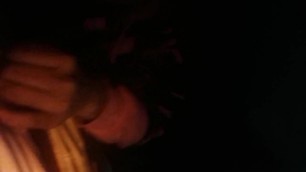 B.x. Thot Destiny Sucking Random BBC in the Dark and Swallow Huge Loads