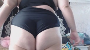DAYTONA HALE! BBW trying on Swimwear with Closeups