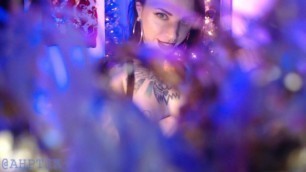 Big Bro Watches Stepsister Strip by Hiding in Xmas Tree