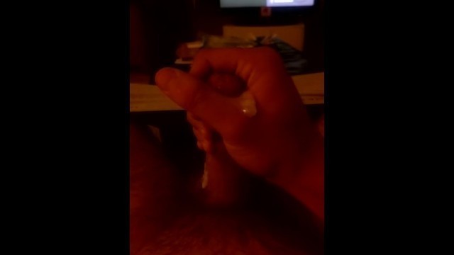 My Dick Pulsating with Cum