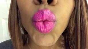 Kissing you with my Big Lips.